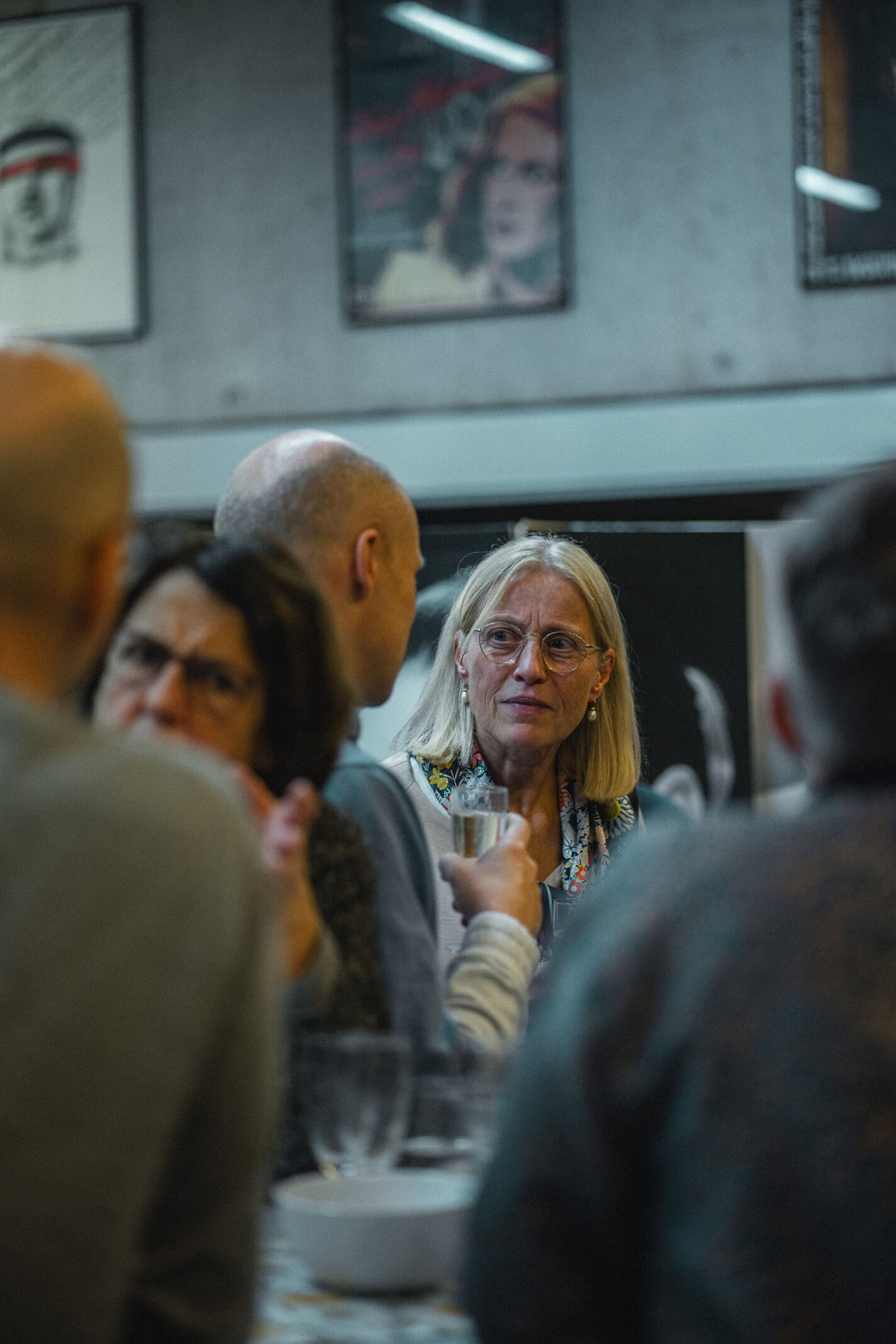 Foto vom Launch des Media Research Center im Jahr 2024, fotografiert von Tinett Kähler, Filmuniversität Babelsberg KONRAD WOLF (öffnet Vergrößerung des Bildes)