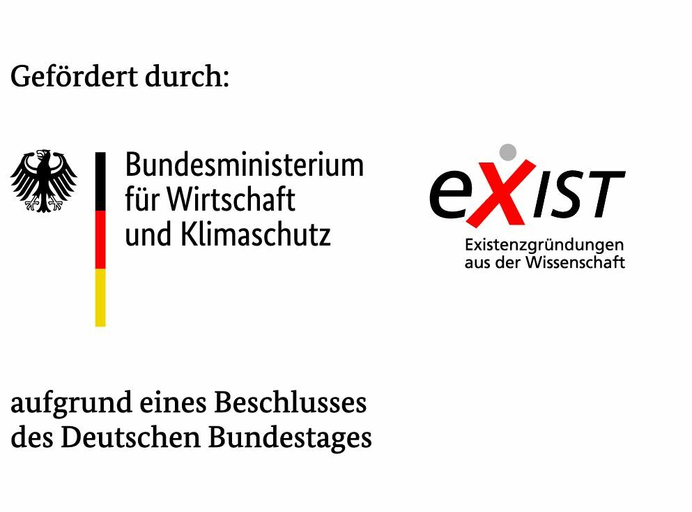 gefördert vom BMWK aufgrund eines Beschlusses des deutschen Bundestages, EXIST