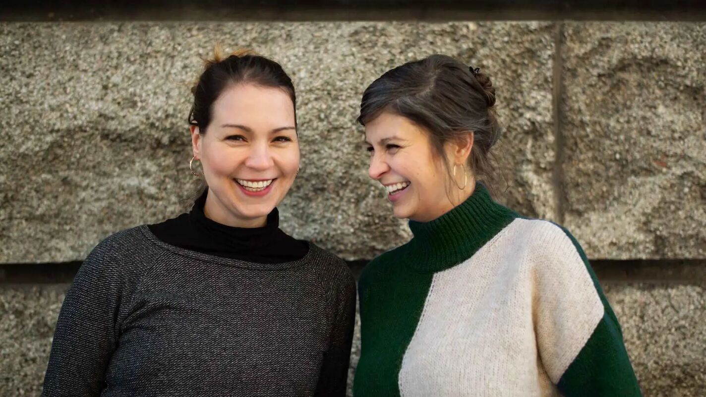Britta Strampe und Laura Klippel von Bandenfilm © Lars-Kjeld Riedel (öffnet Vergrößerung des Bildes)
