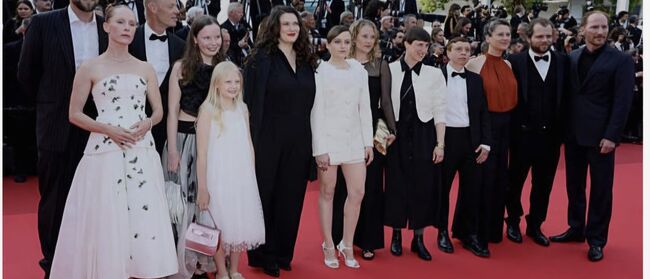 Team SOUND OF FALLING, Cannes 2025, © Andreas Rentz