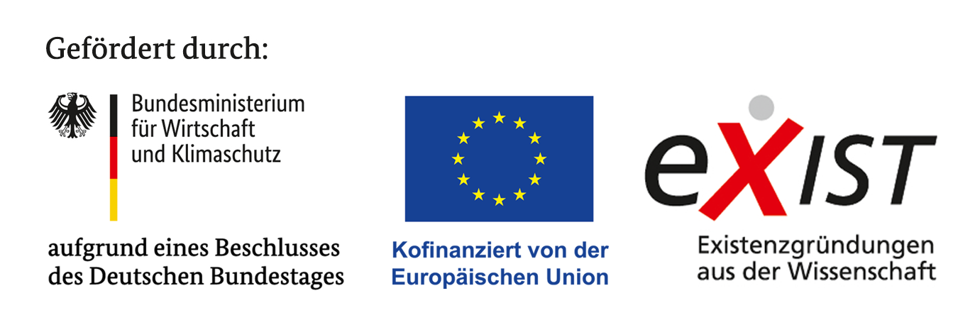 Die Förderungen von NOISE*: BMWK, EU, EXIST