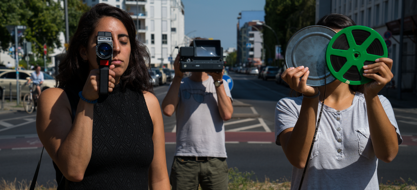 Werbefoto für den ersten Home Movie Day Brandenburg am 20. Oktober 2018. Fotograf: Sercan M. Sükür Werbefoto für den ersten Home Movie Day Brandenburg am 20. Oktober 2018. Fotograf: Sercan M. Sükür